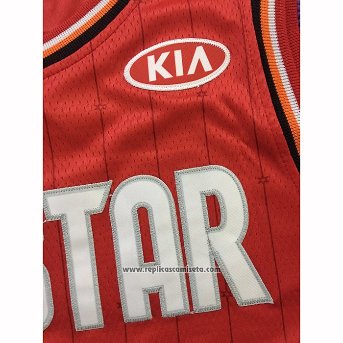 Camiseta All Star 2020 Los Angeles Clippers Kawhi Leonard #2 Rojo
